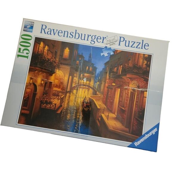 Ravensburger Toys & Hobbies, Waters of Venice No. 163083 1500 Pc Premium Puzzle - Picture 1 of 6